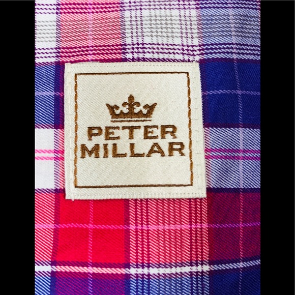 PETER MILLAR Men’s Large Button Down Shirt - Picture 5 of 12